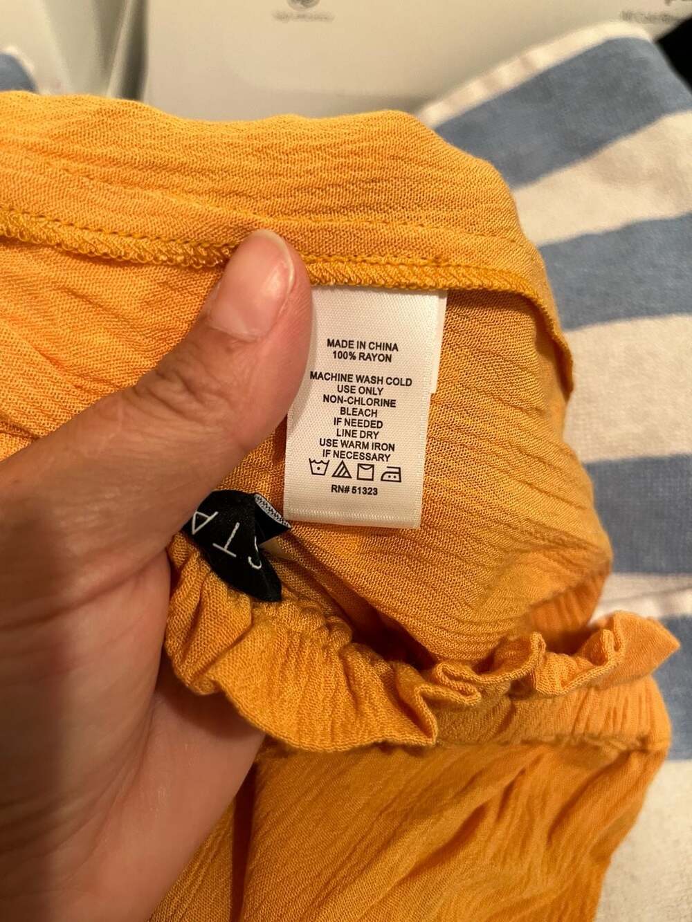 1. STATE Desert Oasis Orange Canyon High-Low Wrap Maxi Skirt - Picture 7 of 8